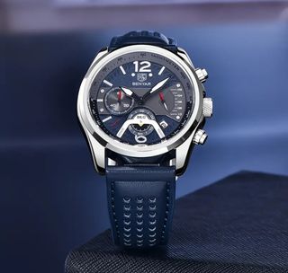 Reloj BENYAR Hombre Azul y Plateado