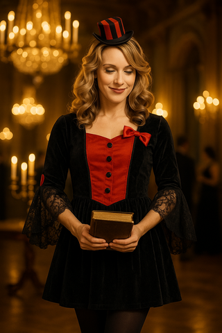 Disfraz Halloween vampiresa sexy (talla única)