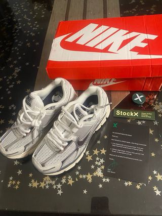 Nike Vomero 5 Blancas Plateadas Negras