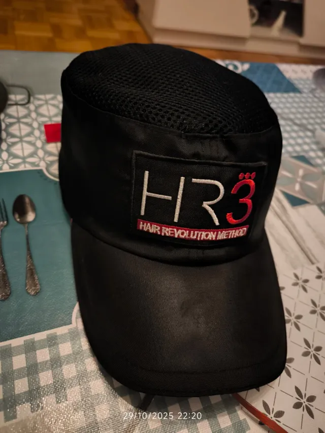 Gorra HR3 tratamiento caída pelo LED