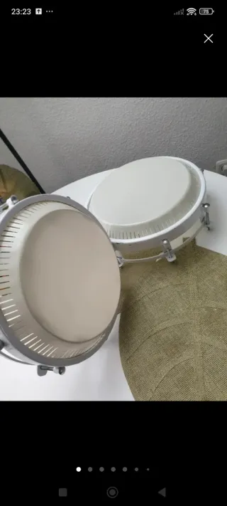 Congas compatte da 11 e 12 pollici con coperchio