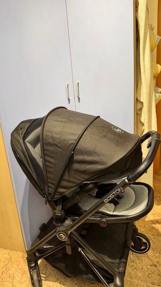 Cochecito Bebé Boston Negro