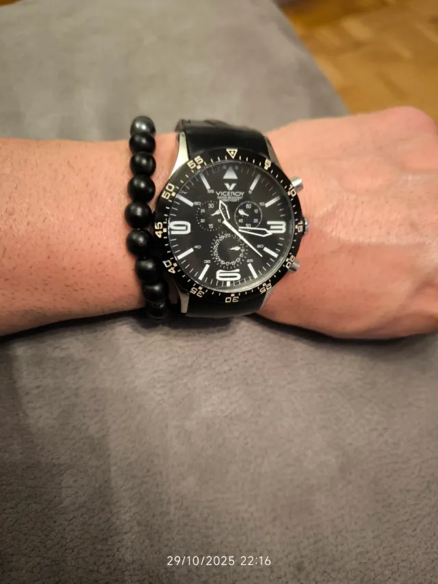 Reloj Viceroy Cronógrafo Negro