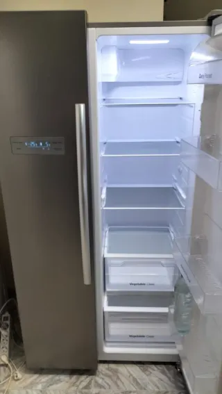 Nevera DAEWOO Americana Gris No Frost