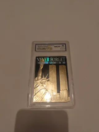 Placa Conmemorativa 1er Aniversario WTC 9/11