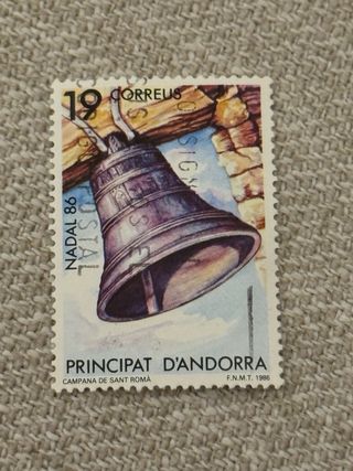 Lote 9 Sellos Andorra