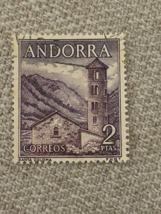 Lote 9 Sellos Andorra