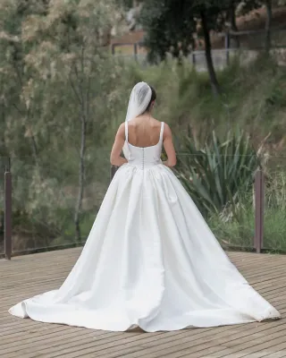 Vestido de novia Pronovias ALUREA (talla s)