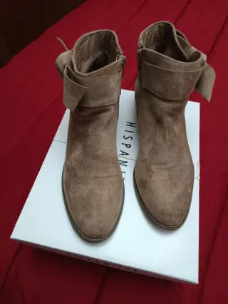 Botines  Camel Talla 39