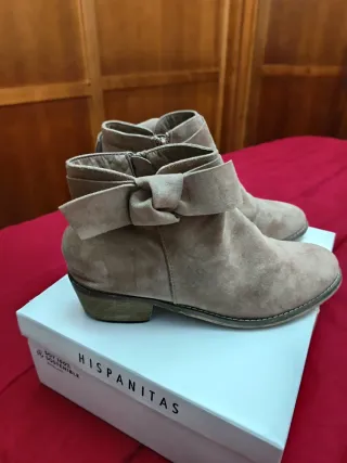 Botines  Camel Talla 39