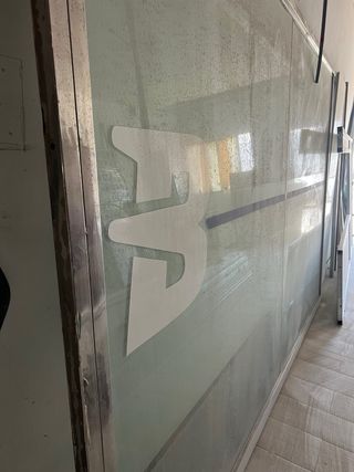 Cerramiento Acero Inox con Cristal