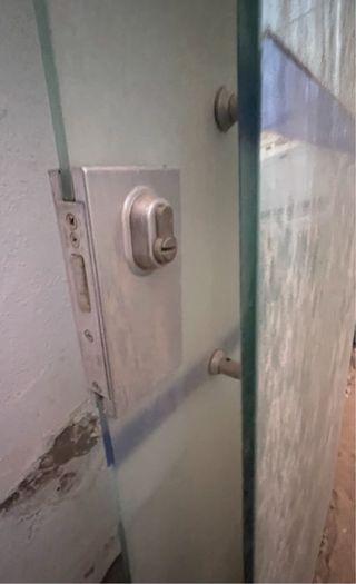 Cerramiento Acero Inox con Cristal