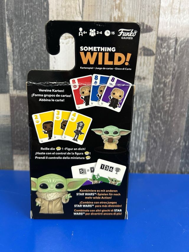 Star Wars Mandalorian funko pop Juego Cartas