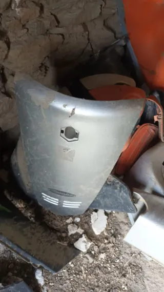 Guardabarros Gilera Runner 50 plásticos asiento