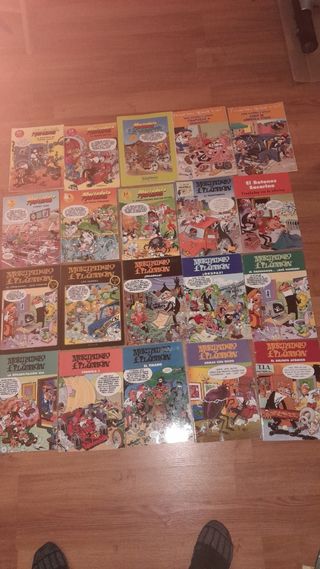 20 tebeos mortadelo y filemon,