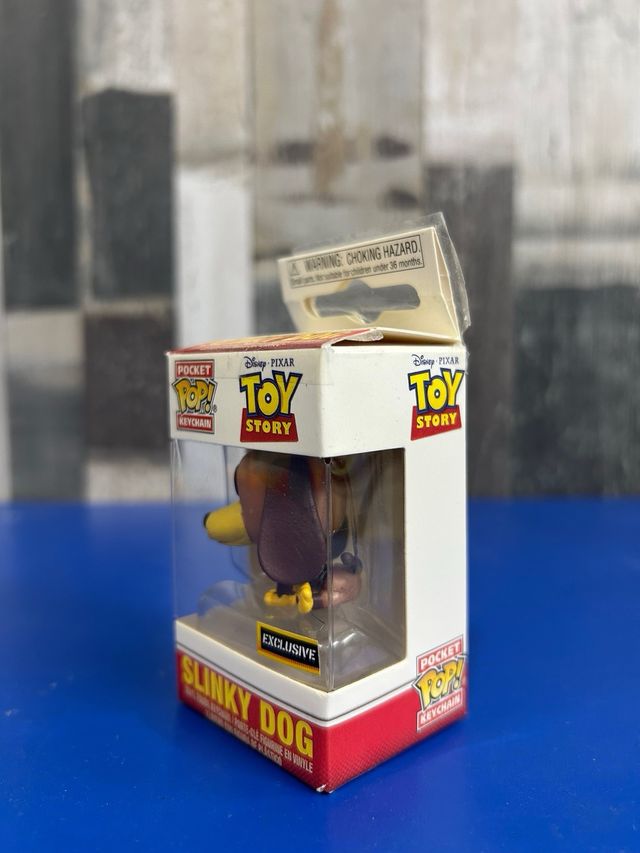 Pocket Pop! Slinky Dog Toy Story Keychain