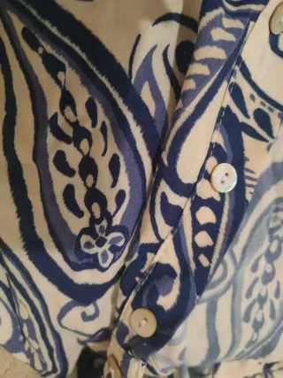 ZARA - vestido estampado 