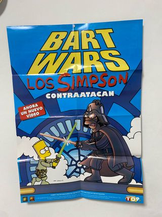 Póster Bart Wars Los Simpson
