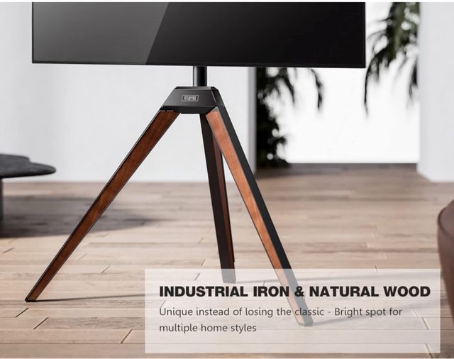 Soporte TV FITUEYES Trípode Madera