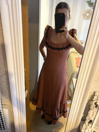 Vestido Carlotta Coosy Naranja Talla Única