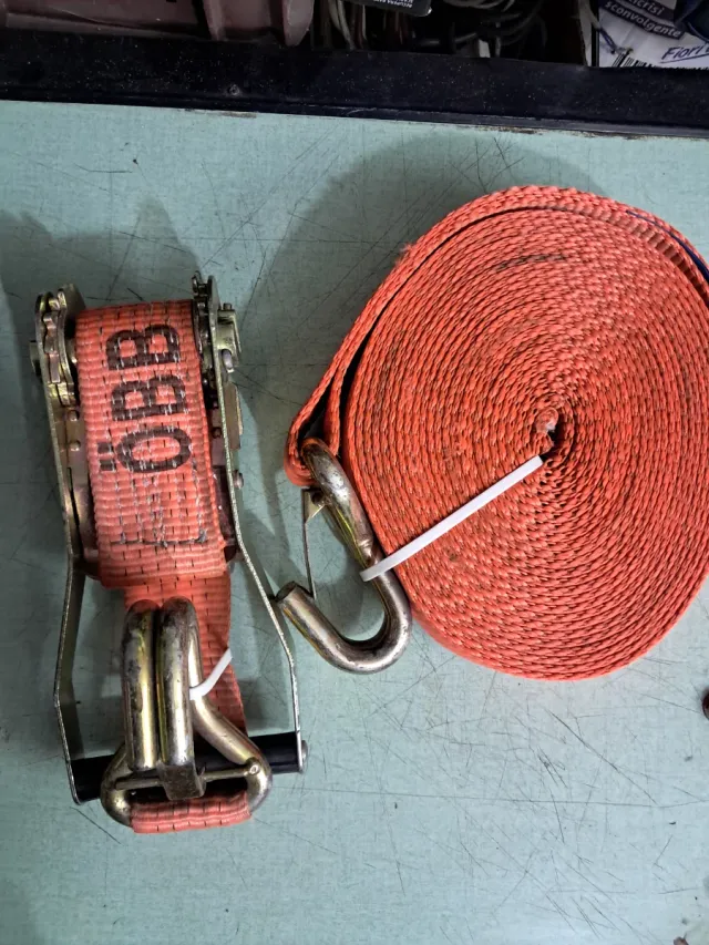 Cintura a cricchetto arancione