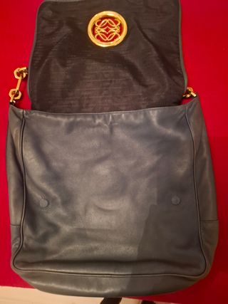 Bolso Loewe Azul/Gris