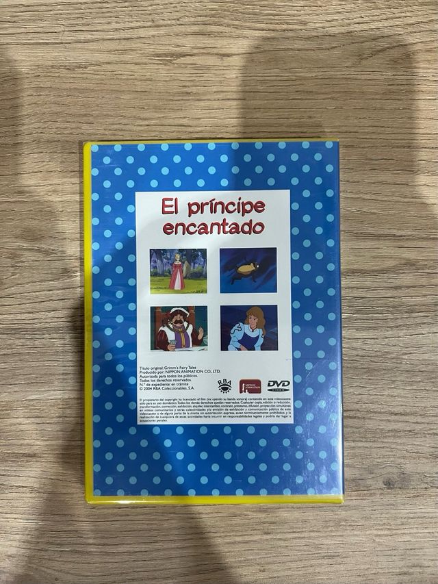 DVD El Príncipe Encantado Infantil