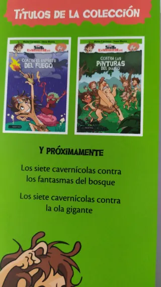 Contra el espíritu del fuego:Los 7 cavernícolas