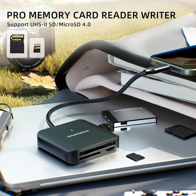 Lector tarjetas 3 en 1 