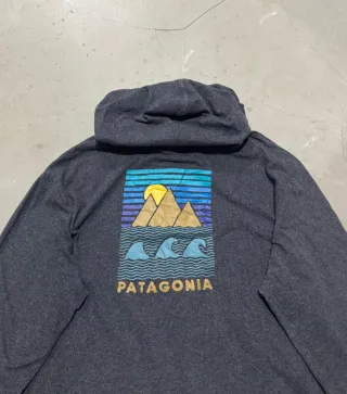 Felpa Vintage Patagonia con stampa grafica