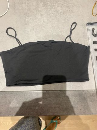 Top Shein Negro Talla S
