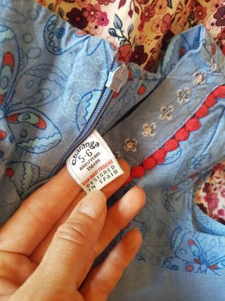 Lote Ropa Niña 4-6 Años Charanga y Sergent Major