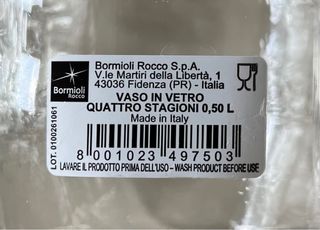 Set 10 Barattoli Vetro Bormioli Rocco