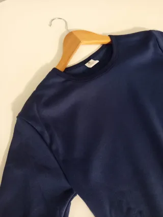 T-Shirt Termica A Manica Lunga Blue Base M