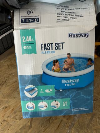 Piscina Bestway Fast Set 2.44m x 61cm