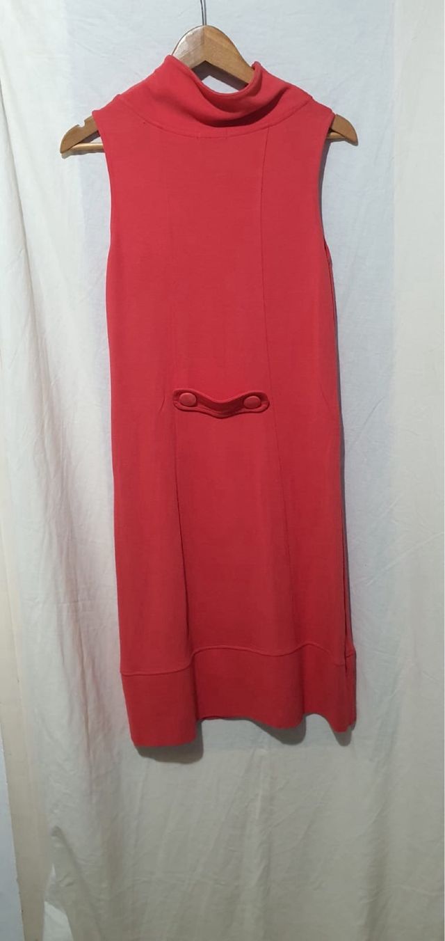Vestido Cortefiel Rojo Talla M
