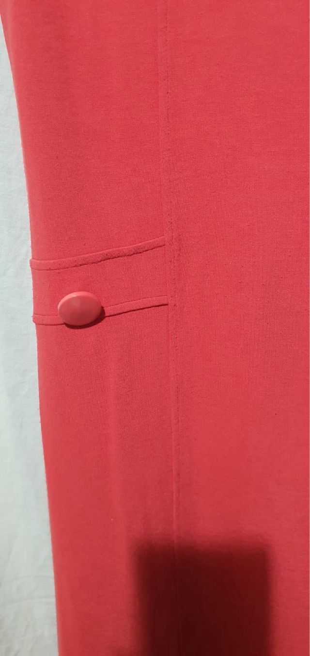 Vestido Cortefiel Rojo Talla M