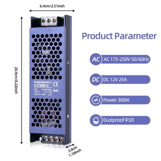 Transformador potencia 300W
