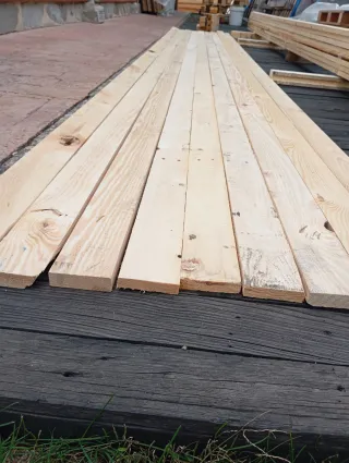 Tablas de madera de palets, listones