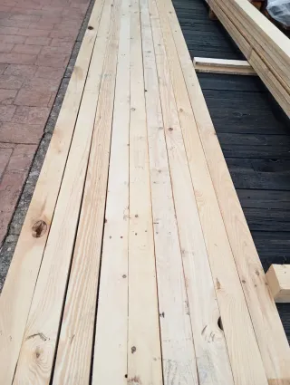 Tablas de madera de palets, listones