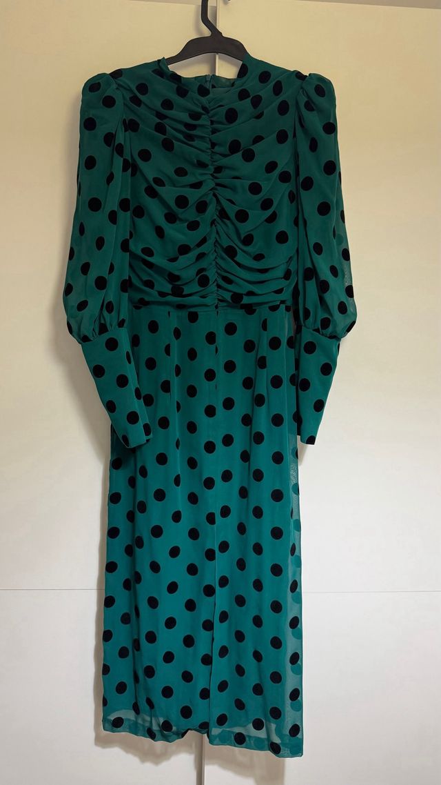 Vestido lunares. Talla S