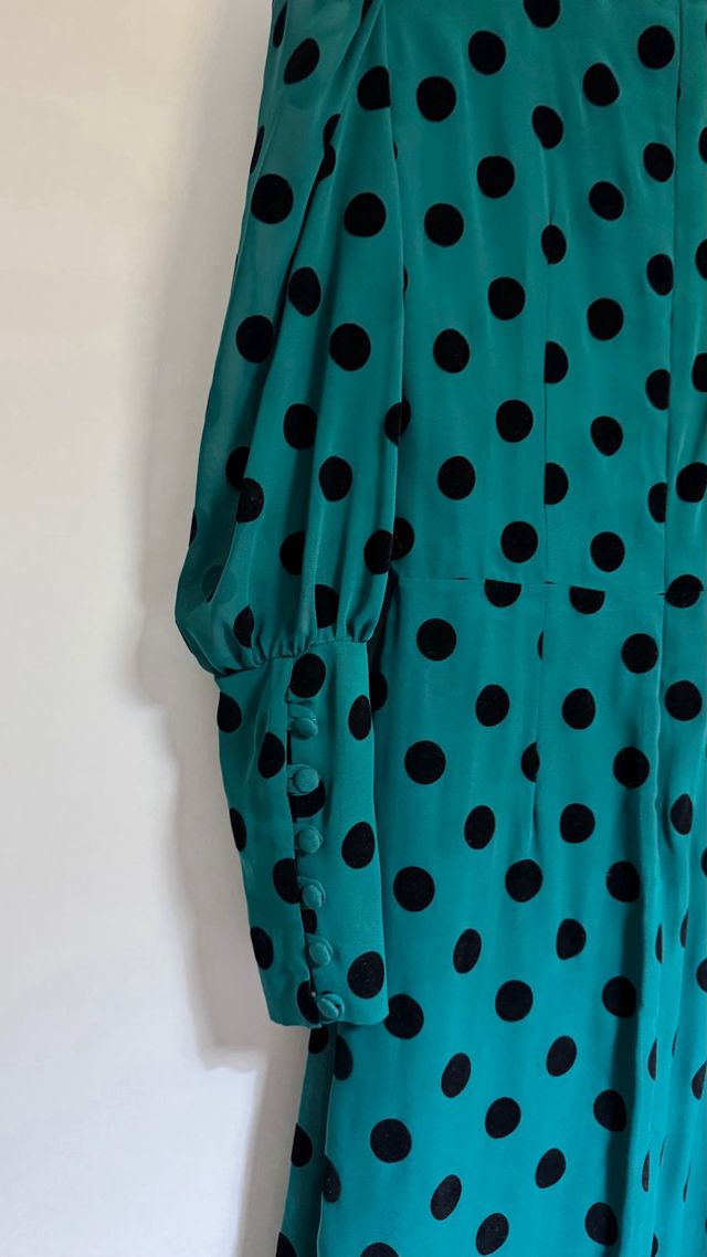 Vestido lunares. Talla S