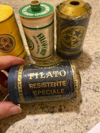 4 rocchetti filo cotone