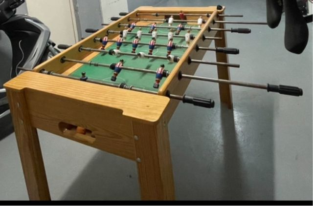 Calcio balilla in legno