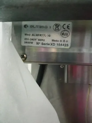 Freidora doble 8+8L acero inoxidable