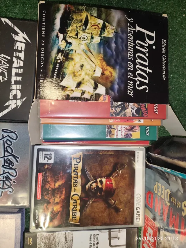 Colección Piratas y Aventuras en el Mar DVD