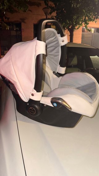 Carrito Bebé Junama Diamond Oro rosa