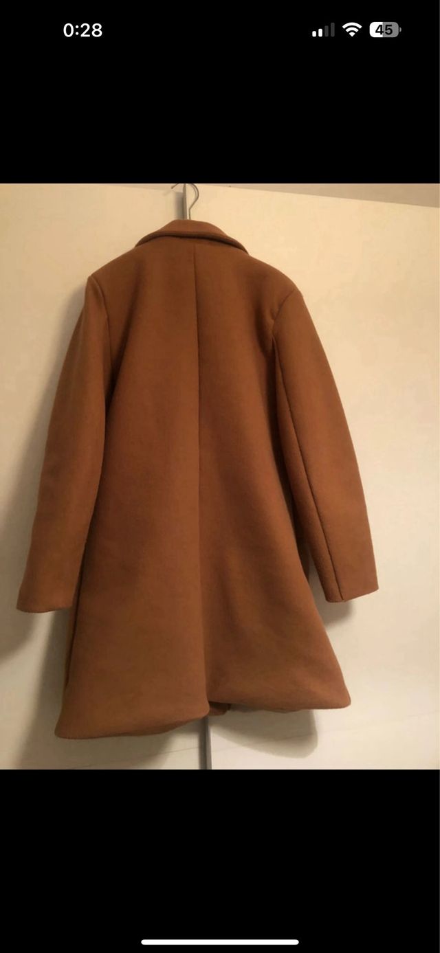 Abrigo de paño. Talla S