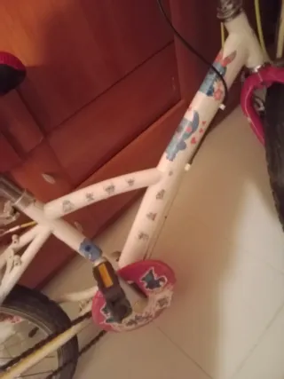 Bicicleta infantil niña