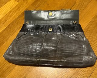 Bolso Loewe Piel Serpiente Vintage